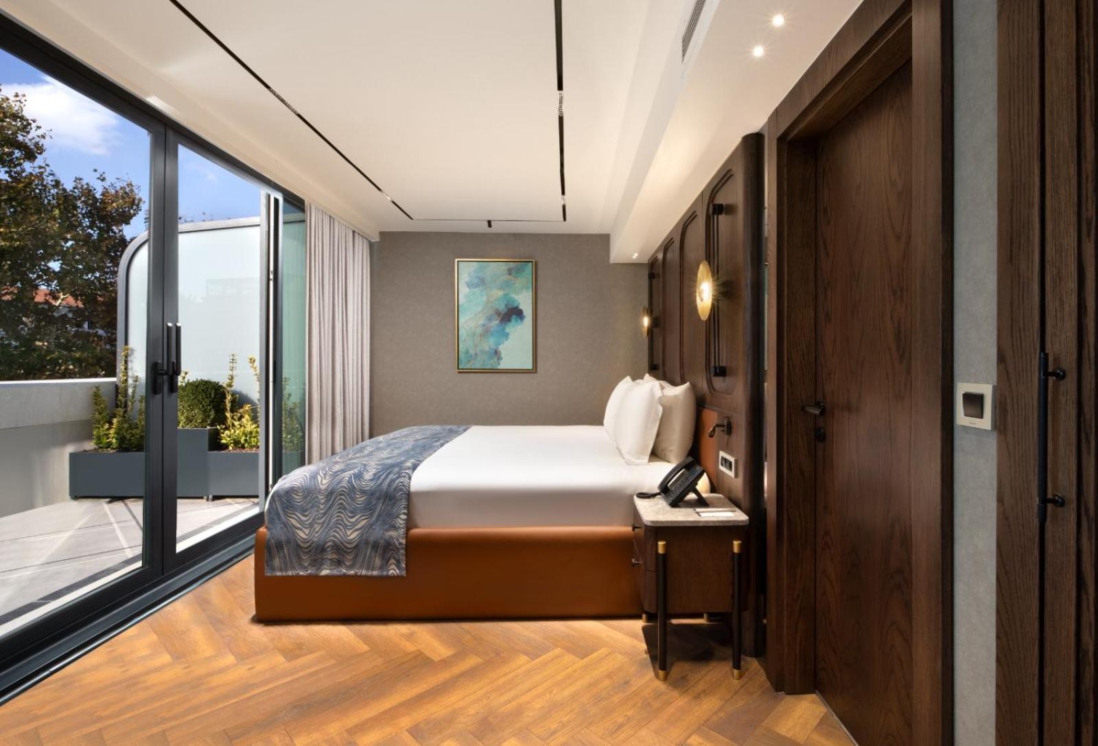Bentley Hotel Old City-Special Class Istanbulská provincie Exteriér fotografie A bedroom at the hotel